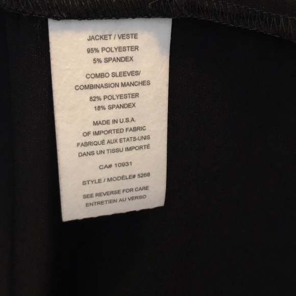 Laura open blazer with bell sleeves, size large, NWT - Picture 6 of 7